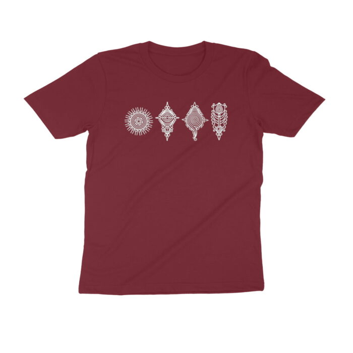 Vishnu Attributes - Maroon, XL